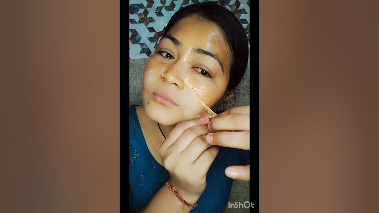 Viral golden face pack everyuth face mask shorts youtubeshorts 