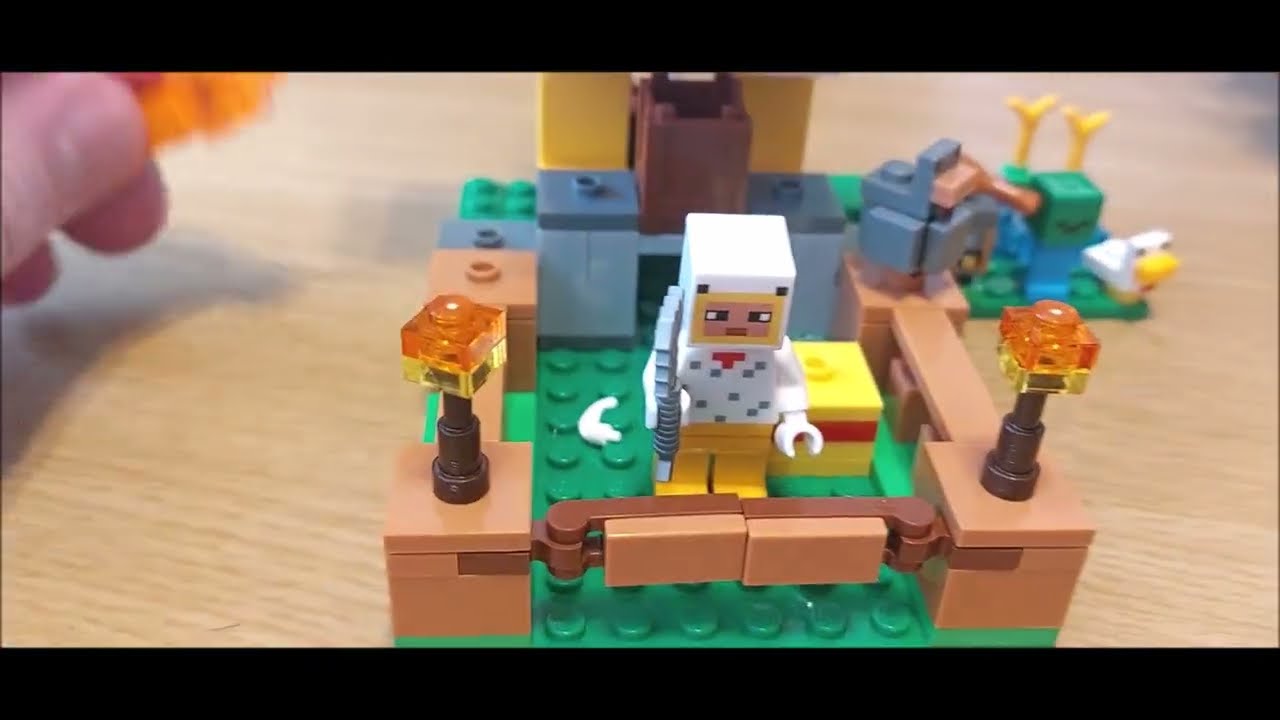 Lego Minecraft Chicken Farm