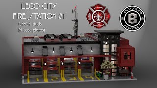 LEGO Fire Station MOC
