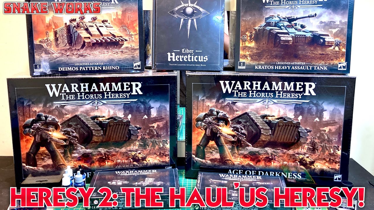 Warhammer The Horus Heresy – Legions Imperialis – Unboxing