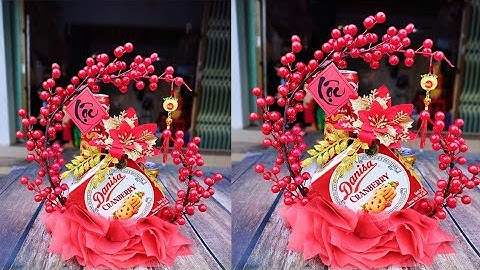 Làm Tháp Bánh Danisa Kết Hợp Nước Ngọt Coca-cola