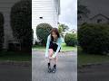 踊ってみた 白い衣装パーツが飛んでも動じないwwwwwww👀 屋外ダンス #dance #shorts