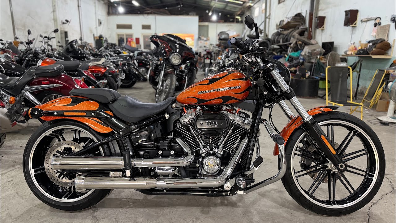 [ ĐÃ BÁN ] Harley Davidson Breakout 114 ABS 2019 biển Sài Gòn HQCN sang tên toàn quốc. 0793643445