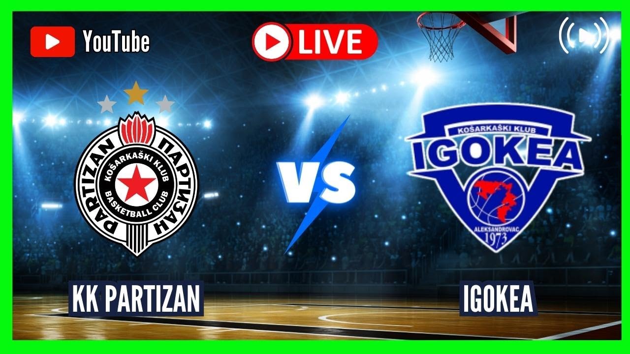 KK PARTIZAN vs IGOKEA LIVE ABA SUPERCUP SEMI-FINALS 2023 SCOREBOARD