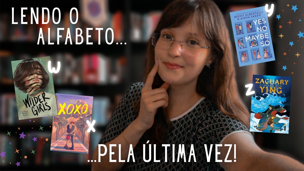 lendo o ALFABETO pela ÚLTIMA VEZ ✨🇼 🇽 🇾 🇿 // vlog de leituras