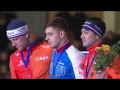 Medal Ceremony 500m #2 - World Cup 5 Berlin 2016/2017