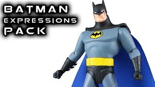 DC Collectibles BATMAN Expressions Pack Animated Series Action Figure Toy Review