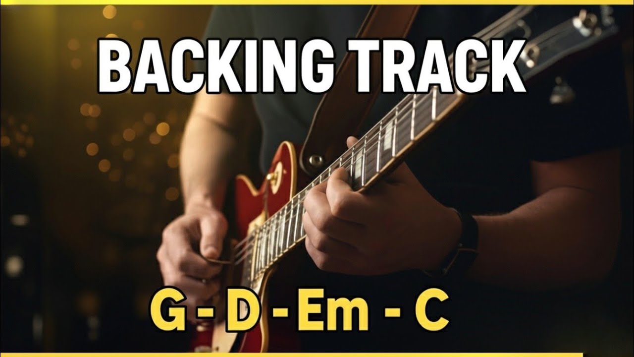 Beautiful Backing Track in G | G - D - Em - C | Guitar Jam Track for Practice & Improvisation