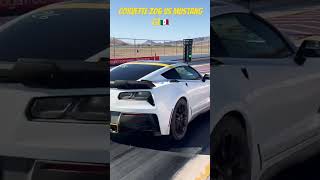 Corvette Z06 Vs Mustang Gt  En Chihuahua Mexico🔥🇲🇽⚡️⚡️