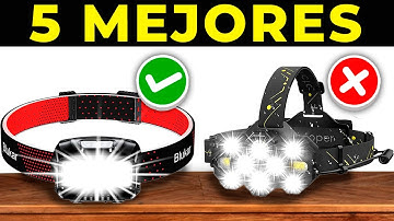 ✅ Los 5 MEJORES LINTERNAS FRONTALES de 2025 | LINTERNAS FRONTALES de ALTA CALIDAD en AMAZON