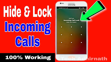 Incoming Call Number Hide Kaise Kare, Incoming Call Hide Number