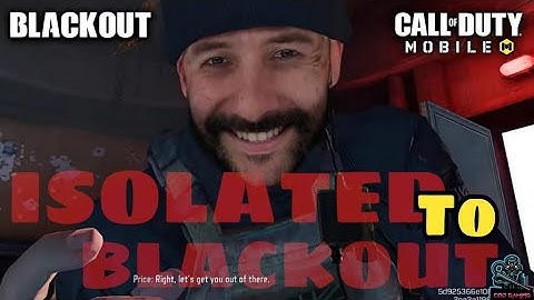 NEW ISOLATED MAP EVENT | ISOLATED TO BLACKOUT MAP FULL GAMEPLAY | ISOLATED MAP EVENT FULL COD MOBILE