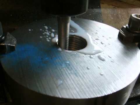 Thread milling on a Warco VMC - CNC - YouTube