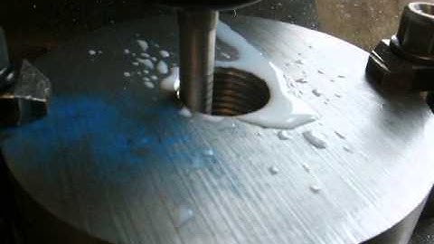 Thread milling on a Warco VMC - CNC