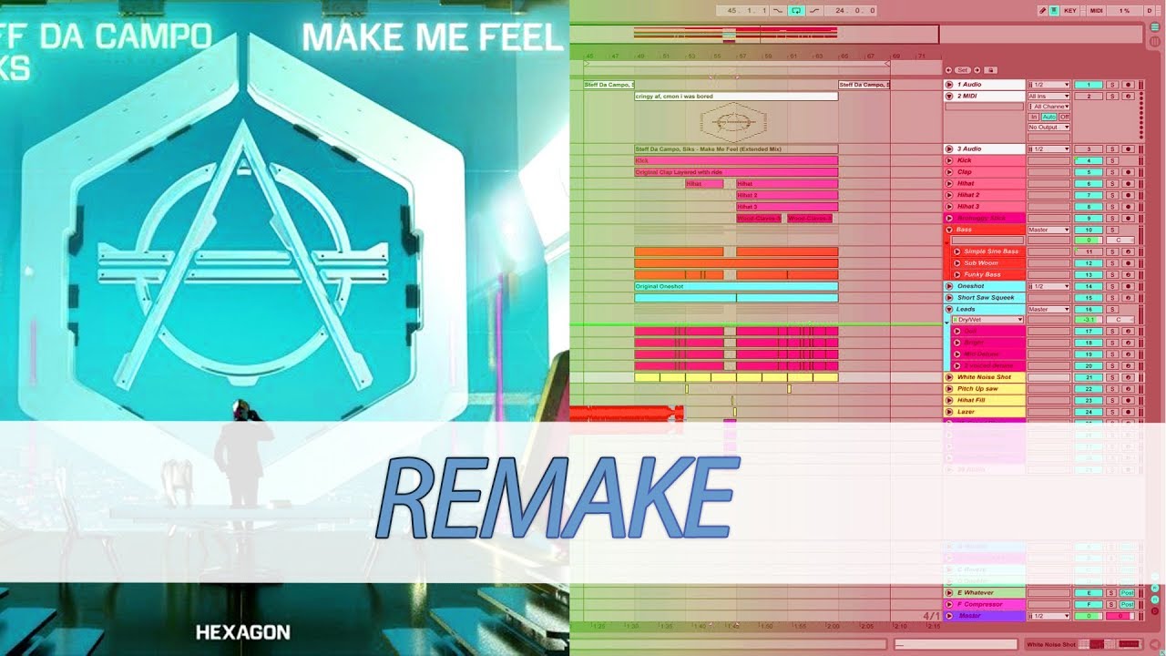 [REMAKE] Steff Da Campo, Siks - Make Me Feel (High 'n' Rich Remake) - FREE ALS FILE