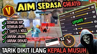 2025 VIRAL ( SENSI FF AUTO HEADSHOT ) ⚙️🔓CARA SETTING SENSITIVITAS FF AUTO HEADSHOT & SETTING