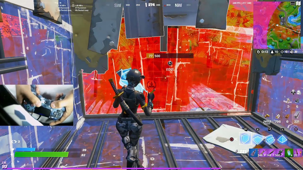 Fortnite Controller Handcam (Nonclaw, No paddles)