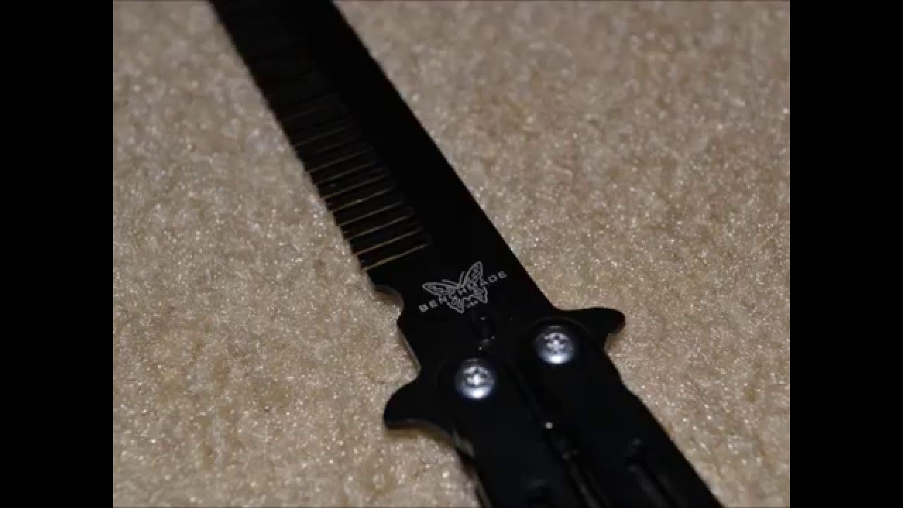 Trainer Comb Butterfly Knife Unboxing YouTube