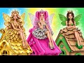 人形部屋のリメイク 段ボール対金対ふわふわチャレンジ | クリエイティブ ルーム アイデアMulti DO Girls