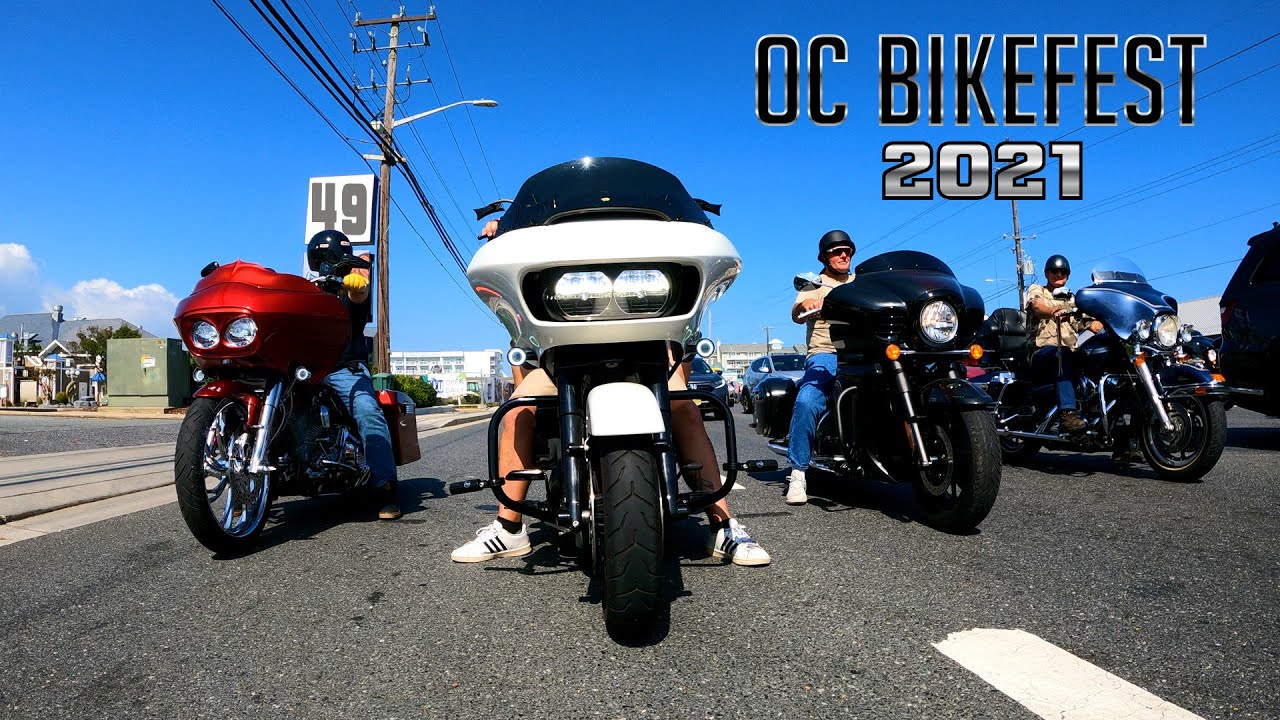 OC Bikefest 2021 Delmarva Bike Week Ocean City, MD YouTube