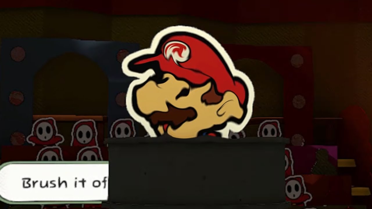 Failing Sudden Death in Shy Guys Finish Last Paper Mario The Origami