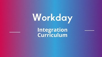 Workday Integration Course Curriculum|EIB Core Connectors Reports/Workday integration Coursecontetnt