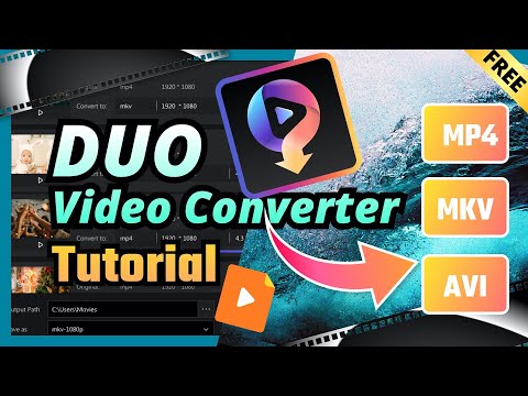 NEW Free App - Duo Video Converter is HERE