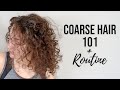 How to Manage Coarse Curly Hair | Brittle, Dry, Tangly, & Uneven Curls