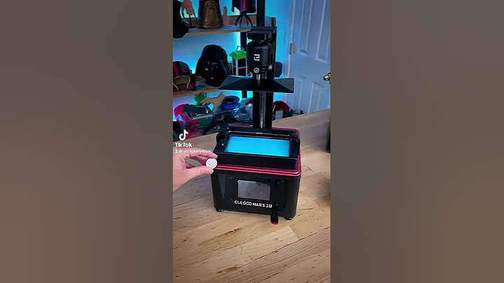 Worlds smallest 3D Printer (resin)