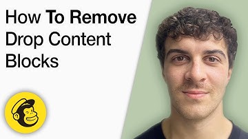 How to Remove Drop Content Blocks in Mailchimp [2025 Full Guide]