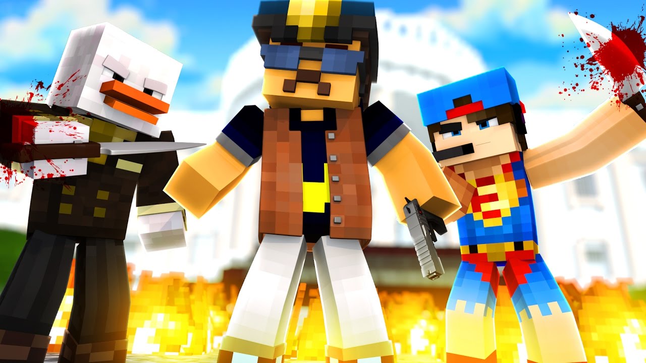 Minecraft: CAÇADOR DE ASSASSINOS! (Murder)