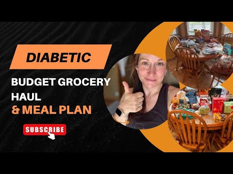 LOW CARB BUDGET FAMILY MEAL PLAN WEEKLY GROCERY HAUL Diabetes Type1diabetes