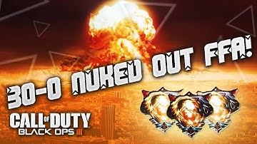 Black Ops 3: FFA Nuclear Gameplay! - "Nuked Out" Calling Card Showcase