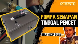 TUTORIAL NGISI ANGIN SENAPAN PCP PAKAI POMPA KOMPRESOR OTOMATIS