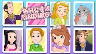 Guess the Singer to these Sofia the First Songs - Quiz for kids