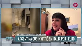 Casas por 1 euro: hablamos con la primera argentina que compró un hogar en Italia