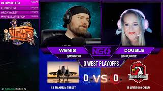 NGS S11 | Div D West Playoffs | #3 Maximum Thrust vs. #6 Waiting On Cherry Part 1