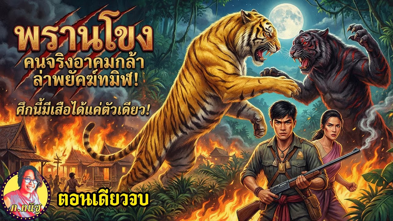 พรานโขง คนจริงอาคมกล้า ล่าพยัคฆ์ทมิฬ! ศึกนี้มีเสือได้แค่ตัวเดียว! ยาวๆตอนเดียวจบ