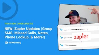NEW! Zapier Updates (Apply Tag, Missed Call, Group SMS, PhoneCheckr, + More) screenshot 1