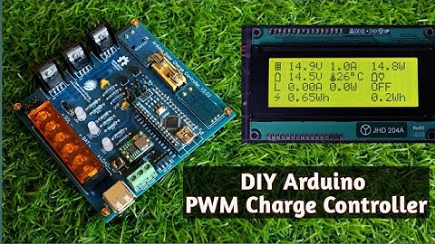 Arduino PWM Solar Charge Controller V2.02 | Solar Controller with LCD - Battery  6V /12V