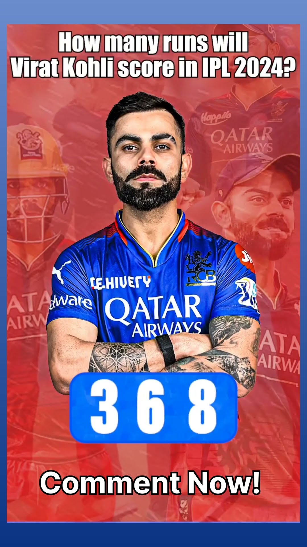 How Many Runs Will Virat Kohli Score In IPL 2024 shortsfeed How Many Runs Will Virat Kohli Score In IPL 2024 shortsfeed