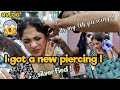 Vlog : I Got A new piercing👂|| it my 6 piercing damn god 🥵or kamakshi ne karwai??