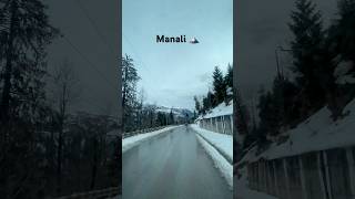 #manali #himachal #snow #snowfall