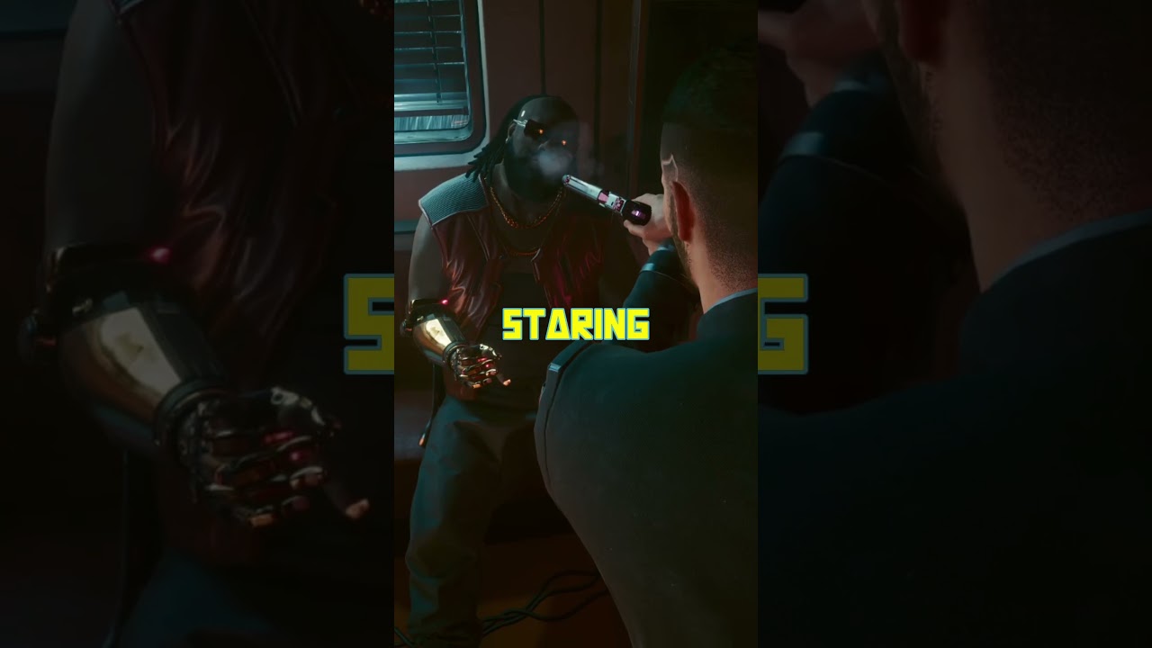 💧 Что, если игнорировать Декса и не умываться в Cyberpunk 2077? #cyberpunk2077 #cyberpunk