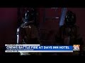 Crews Battle Fire At Days Inn Hotel