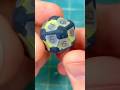 Faceting a Rough Opal into a D20 🎲💎 | From Raw Stone to Dice Perfection #shorts #1million