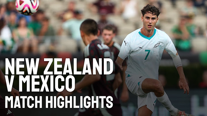 New Zealand v Mexico | International Friendly | 9 September 2024