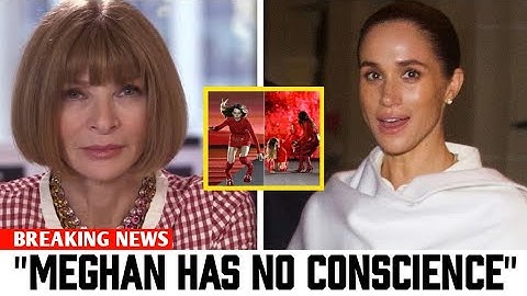 Anna Wintour Opens Up As Meghan Mocks a Model Who Tripped During the Balenciaga Show
