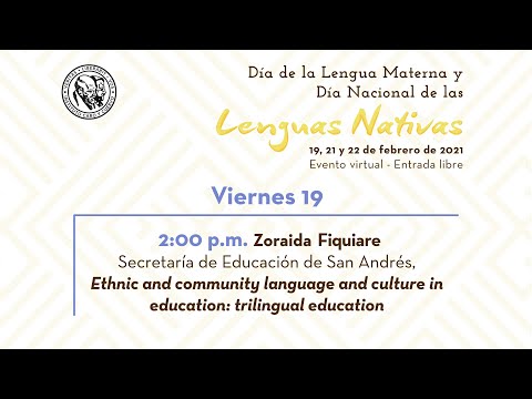 Día de las Lenguas Nativas 2021 - Zoraida Fiquiare Día de las Lenguas Nativas 2021 - Zoraida Fiquiare