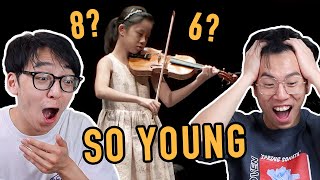 Professional Violinists Guess the Age of Violin Prodigies (Pt. 2)